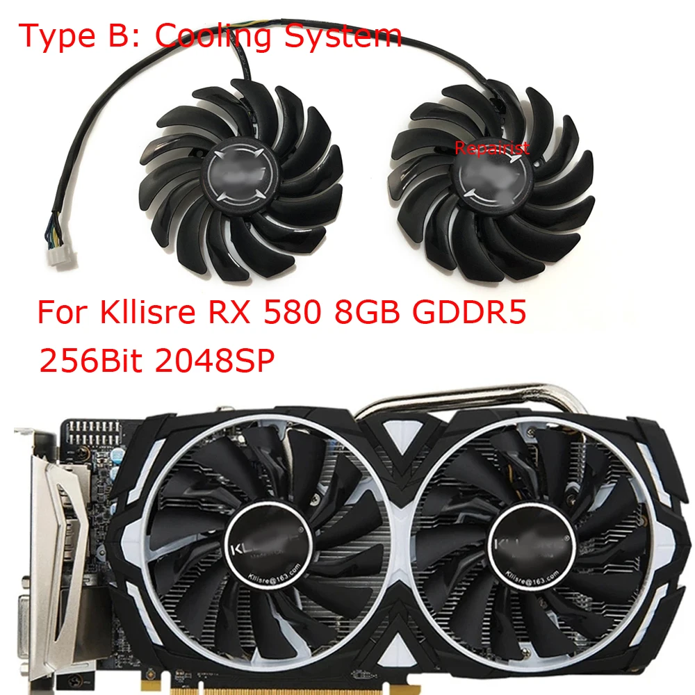 Refroidisseur de GPU VGA,venti - Rx 580 8Gb 2048Sp Gpu avis et prix